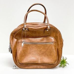 Vintage Travel Bag / Vintage Carry On / Vintage Overnight Bag